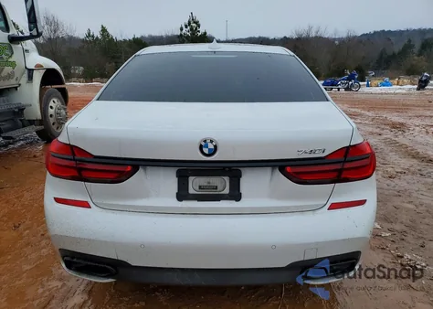 2019 BMW 740 I from USA, damaged, VIN WBA7E2C57KB217620